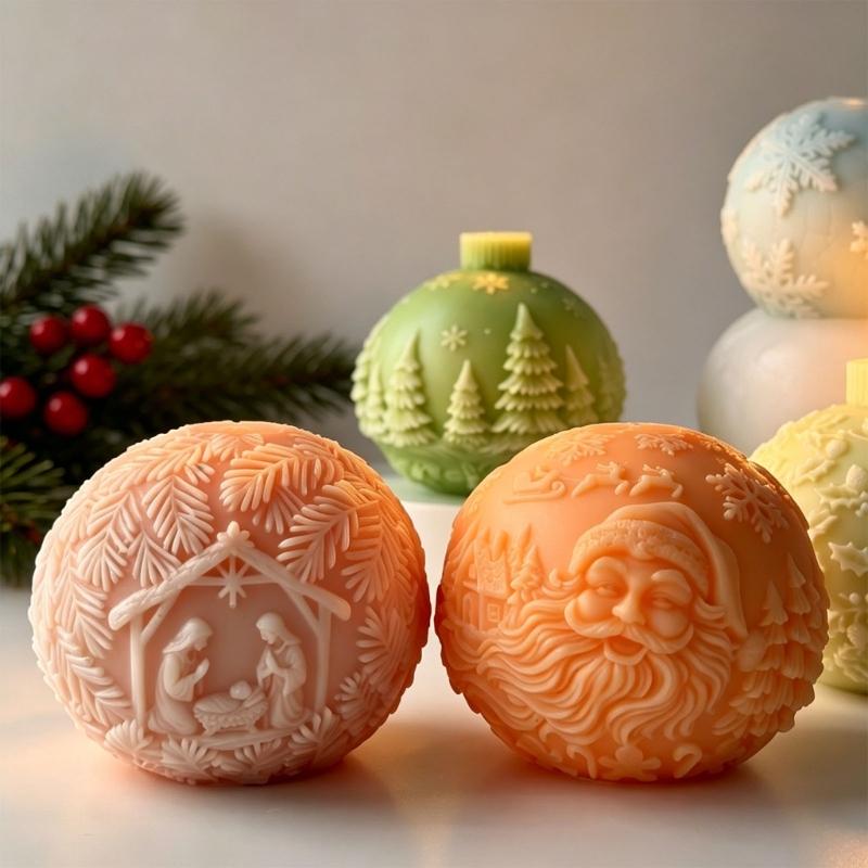 Soap Making Instructions - Moules en Silicone en forme boule