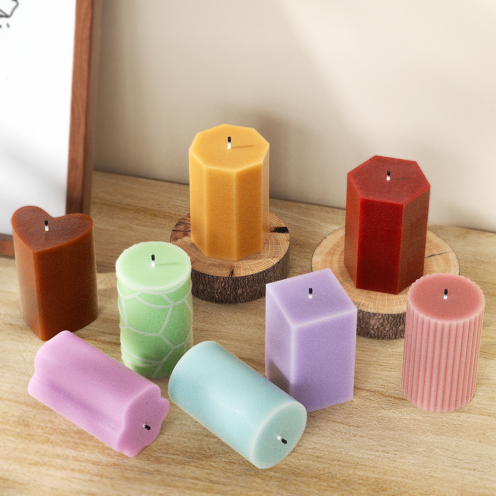 Soap Making Gifts - Moule en Silicone à colonne géométrique