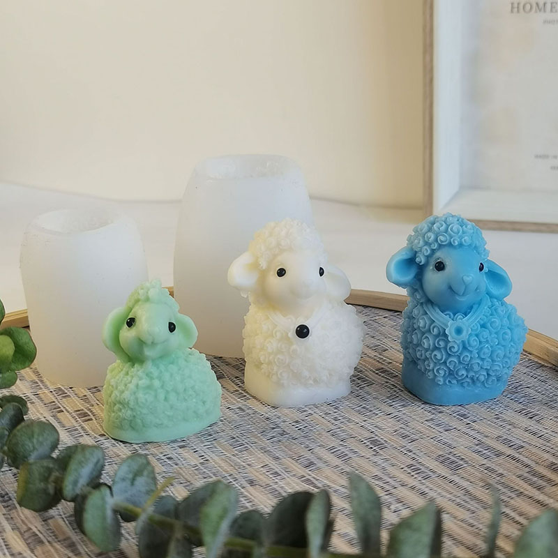 Moule 3D en Silicone mouton mi - Soap Making Gifts avis et prix