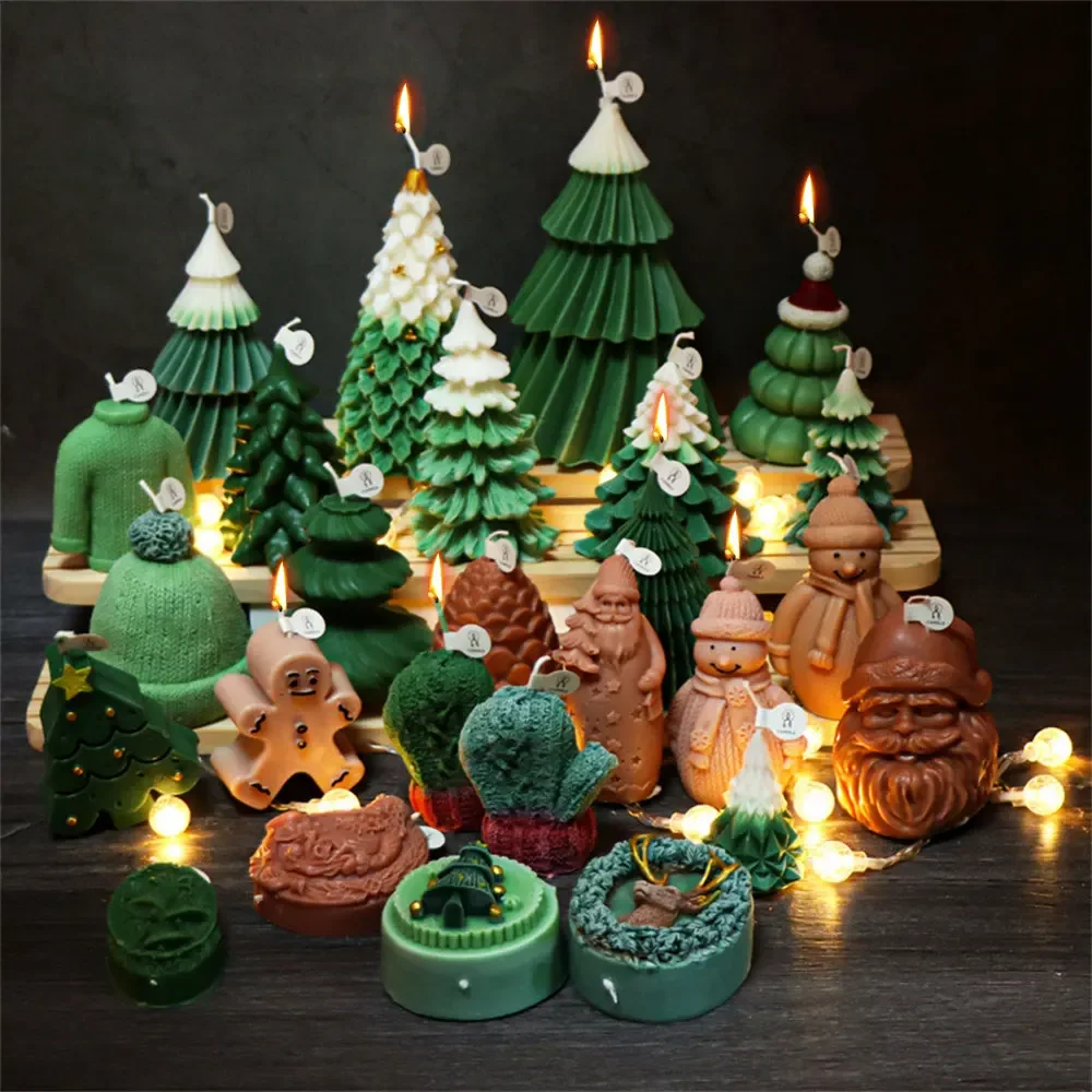 Bougie d'arbre de noël en form - Soap Making Gifts avis et prix