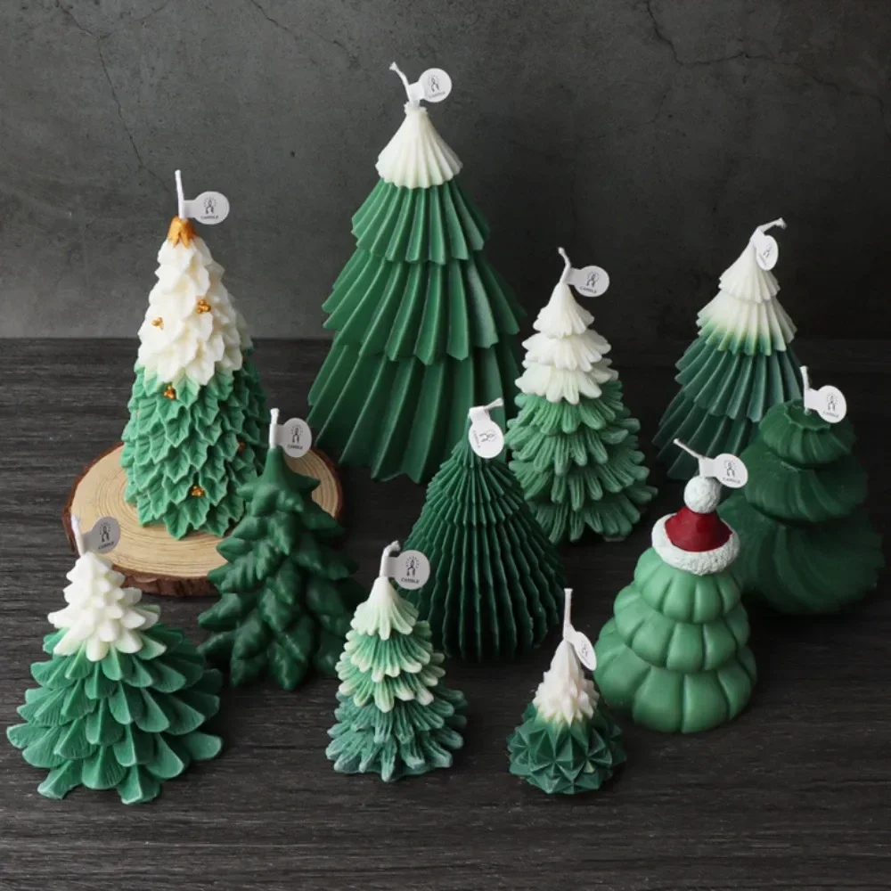 Bougie d'arbre de noël en form - Soap Making Gifts avis et prix