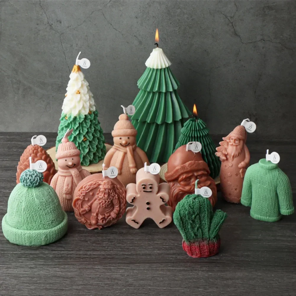 Bougie d'arbre de noël en form - Soap Making Gifts avis et prix